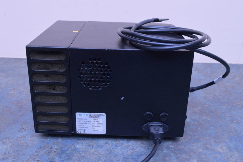 PRIOR LUMEN 200 FLUORESCENCE MICROSCOPE FIBER OPTIC LIGHT SOURCE POWER SUPPLY L2