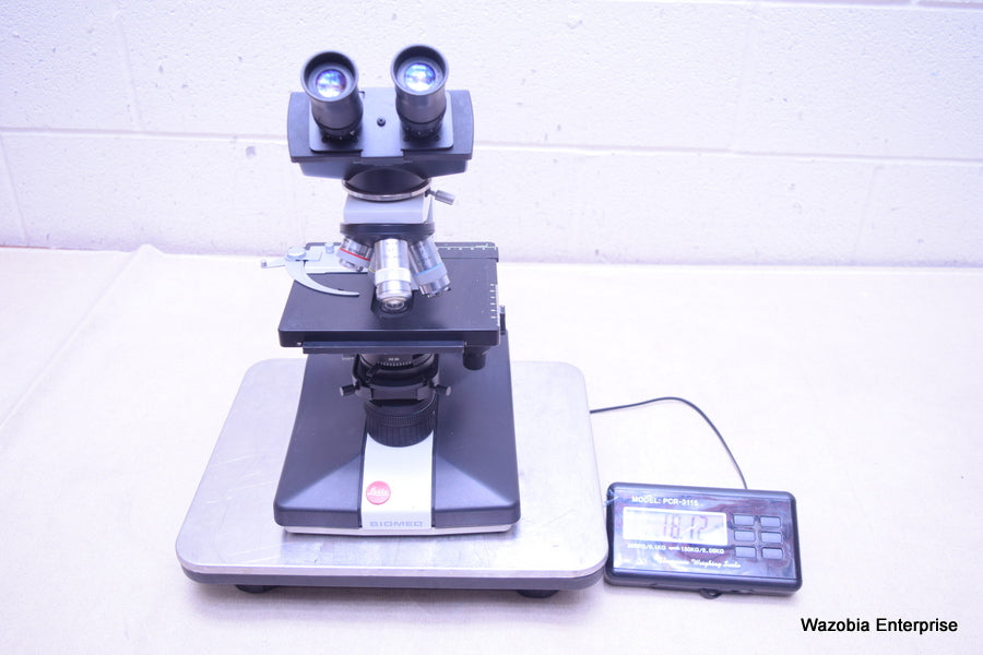 LEITZ LEICA BIOMED MICROSCOPE