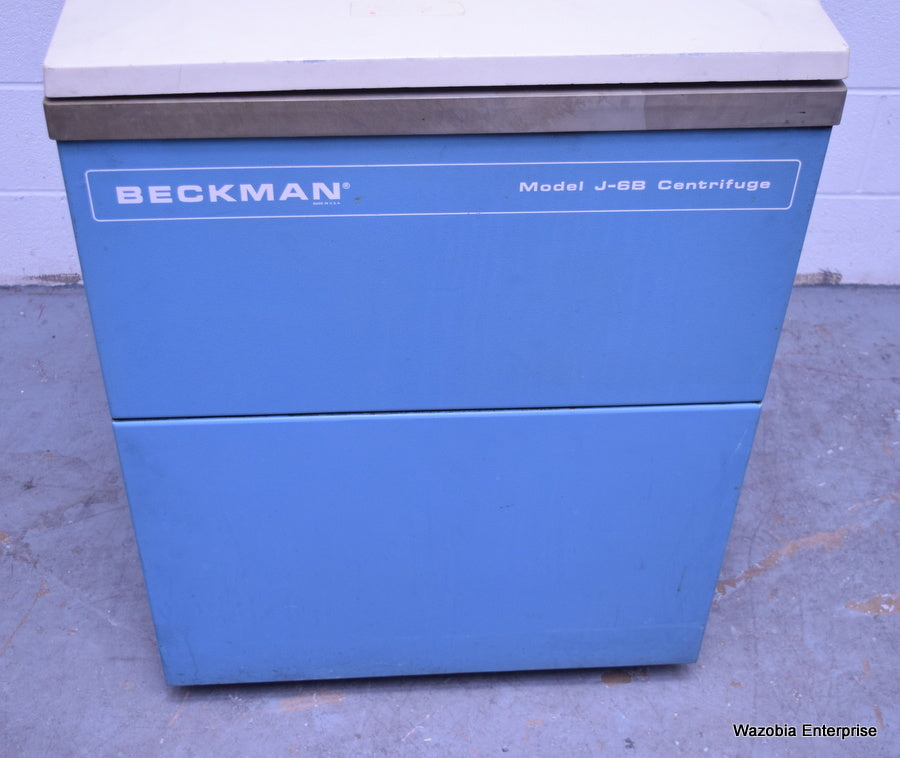 BECKMAN MODEL J-6B CENTRIFUGE WITH ROTOR