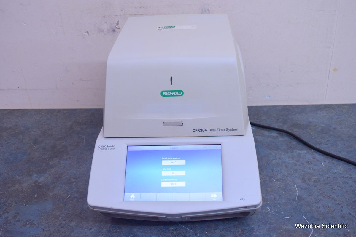 BIO-RAD C1000 TOUCH THERMAL CYCLER WITH CFX384 OPTICS MODULE