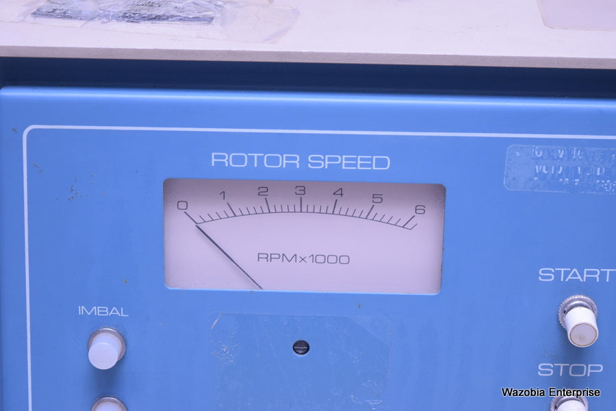 BECKMAN MODEL J-6B CENTRIFUGE WITH ROTOR
