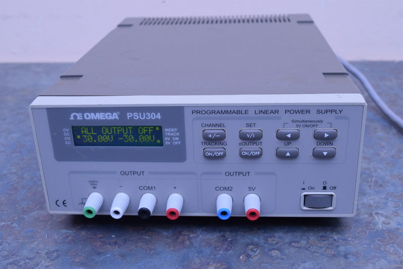 OMEGA PSU304 PROGRAMMABLE LINEAR POWER SUPPLY