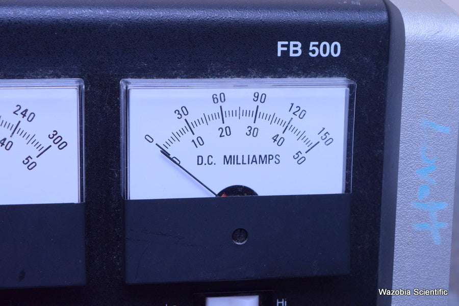 FB 500 FISHER BIOTECH ELECTROPHORESIS POWER SUPPLY
