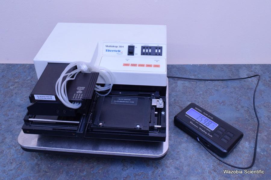 LABSYSTEMS TITERTEK MULTIDROP 384 PLATE DISPENSER – Wazobia Enterprise