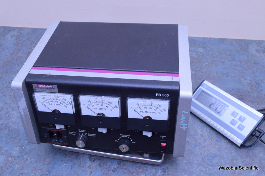 FB 500 FISHER BIOTECH ELECTROPHORESIS POWER SUPPLY