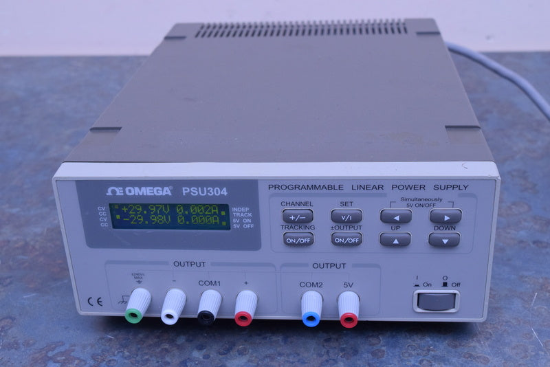 OMEGA PSU304 PROGRAMMABLE LINEAR POWER SUPPLY