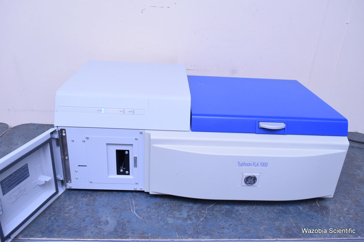 GE TYPHOON FLA 7000 IMAGE ANALYZER SYSTEM FOR RADIOACTIVE MATERIALS IN SAMPLES