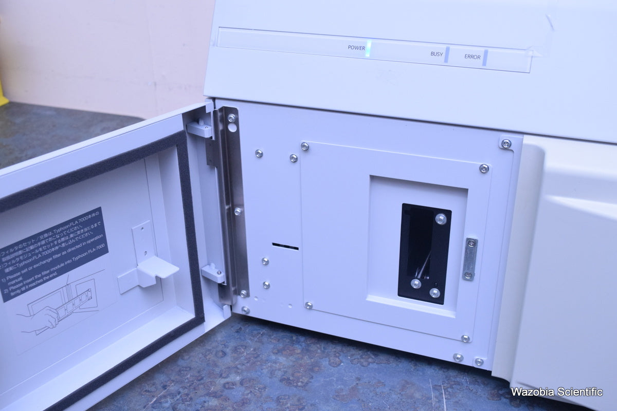 GE TYPHOON FLA 7000 IMAGE ANALYZER SYSTEM FOR RADIOACTIVE MATERIALS IN SAMPLES
