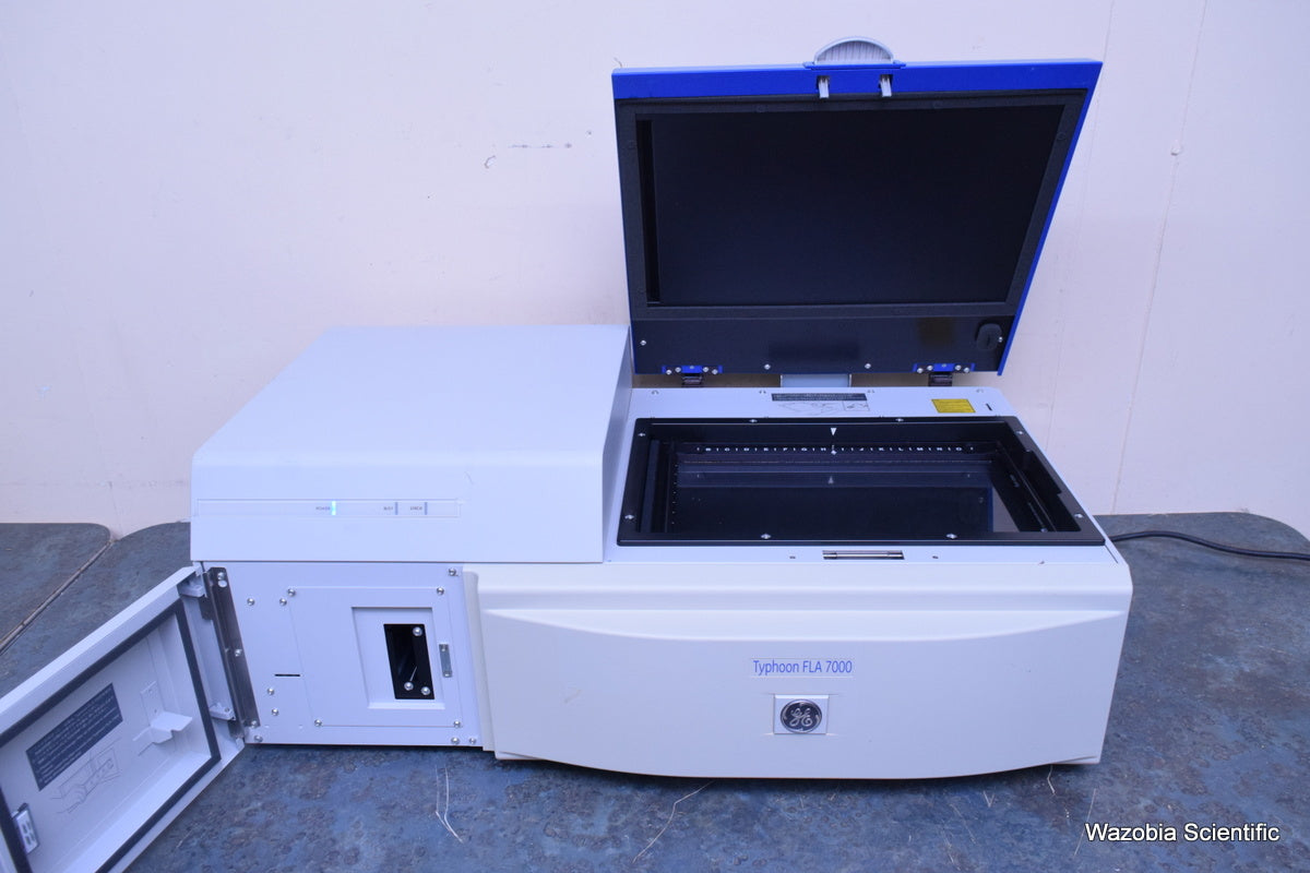 GE TYPHOON FLA 7000 IMAGE ANALYZER SYSTEM FOR RADIOACTIVE MATERIALS IN SAMPLES