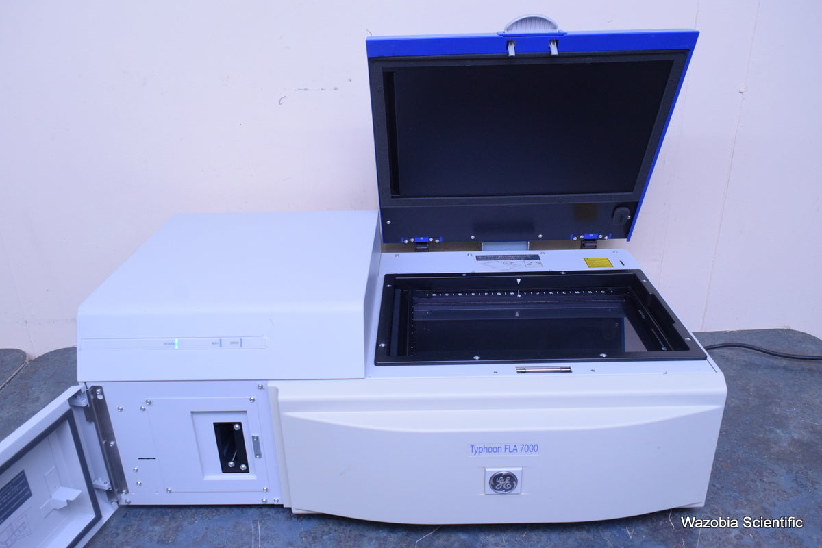 GE TYPHOON FLA 7000 IMAGE ANALYZER SYSTEM FOR RADIOACTIVE MATERIALS IN SAMPLES