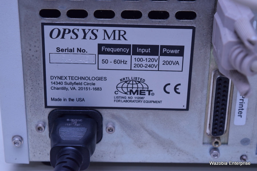 DIONEX OPSYS MR MICROPLATE READER