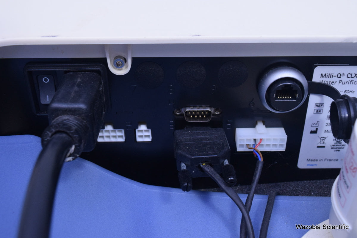 MILLIPORE MILLI-Q CLX 7080 WATER PURIFICATION SYSTEM ZAFS61080