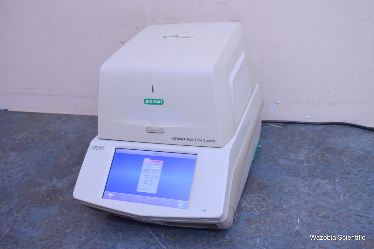 BIO-RAD C1000 TOUCH THERMAL CYCLER WITH CFX384 OPTICS MODULE