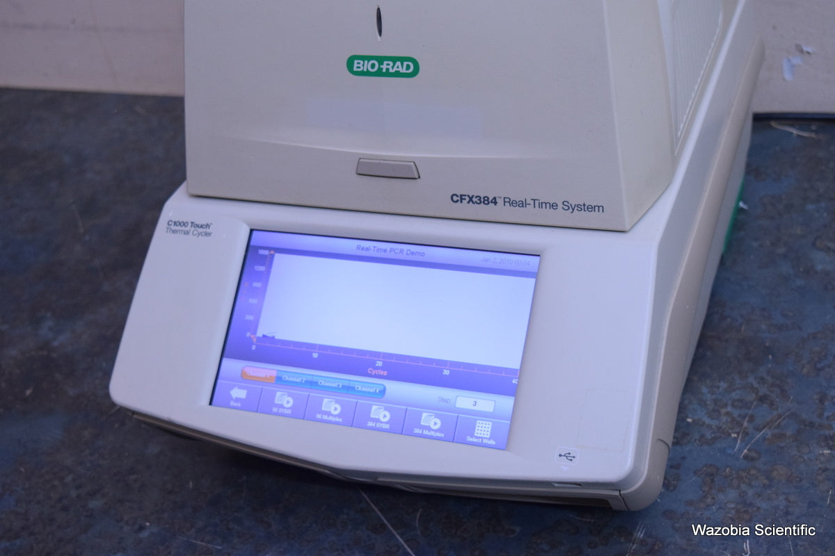 BIO-RAD C1000 TOUCH THERMAL CYCLER WITH CFX384 OPTICS MODULE