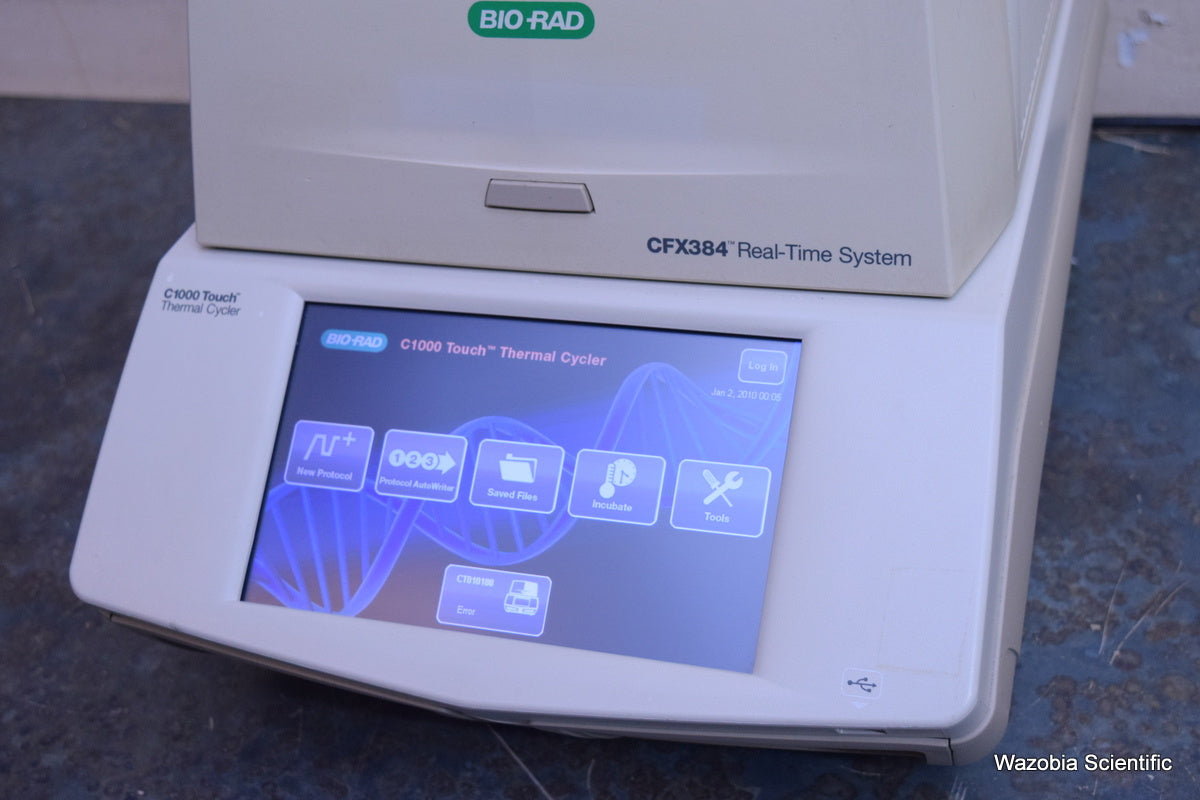 BIO-RAD C1000 TOUCH THERMAL CYCLER WITH CFX384 OPTICS MODULE