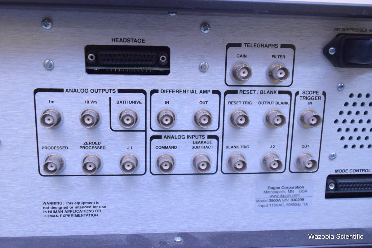 DAGAN 3900A INTEGRATING PATCH CLAMP