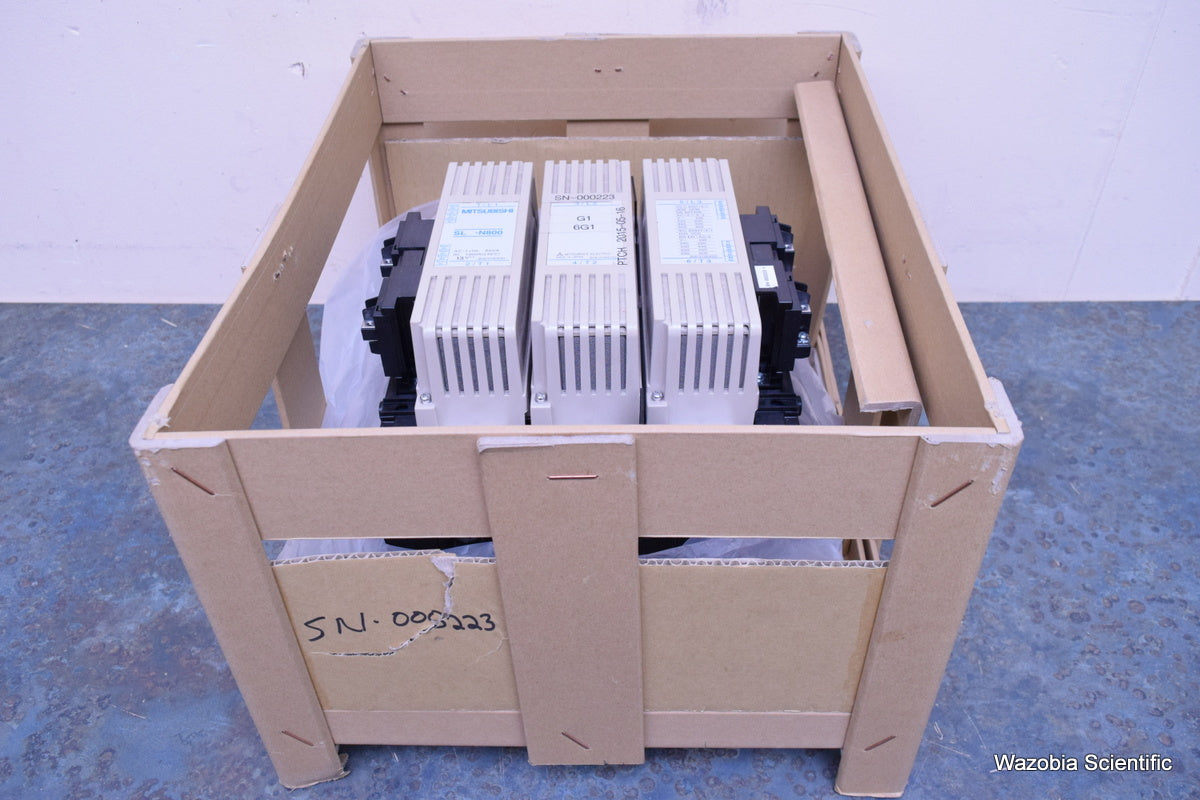 MITSUBISHI SL-N800 MAGNETIC CONTACTORS 3/L2 4/T2 5/L3 6/T3