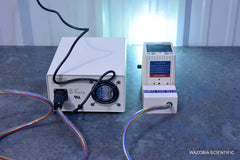 CARL ZEISS MICROSCOPE HBO 100 W/2 LIGHT SOURCE CHIU TECHNICAL MERCURY-100W M-100