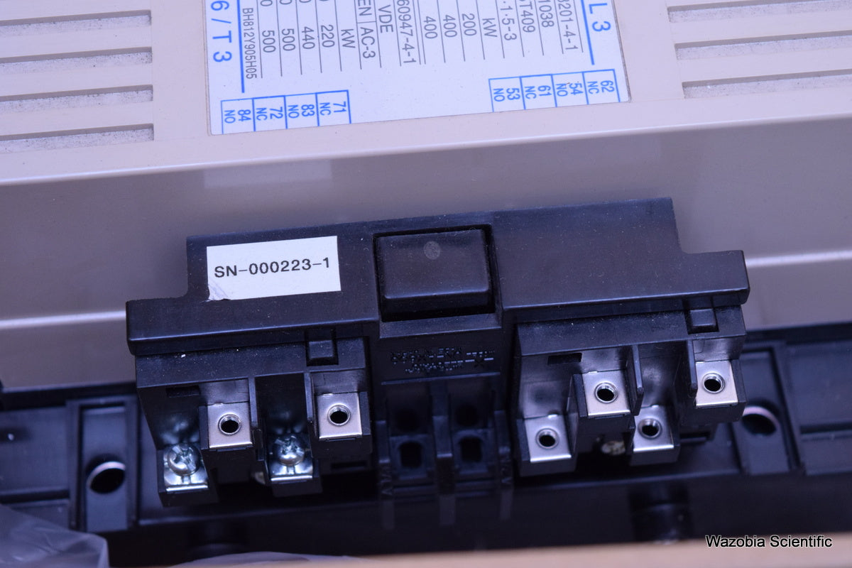 MITSUBISHI SL-N800 MAGNETIC CONTACTORS 3/L2 4/T2 5/L3 6/T3