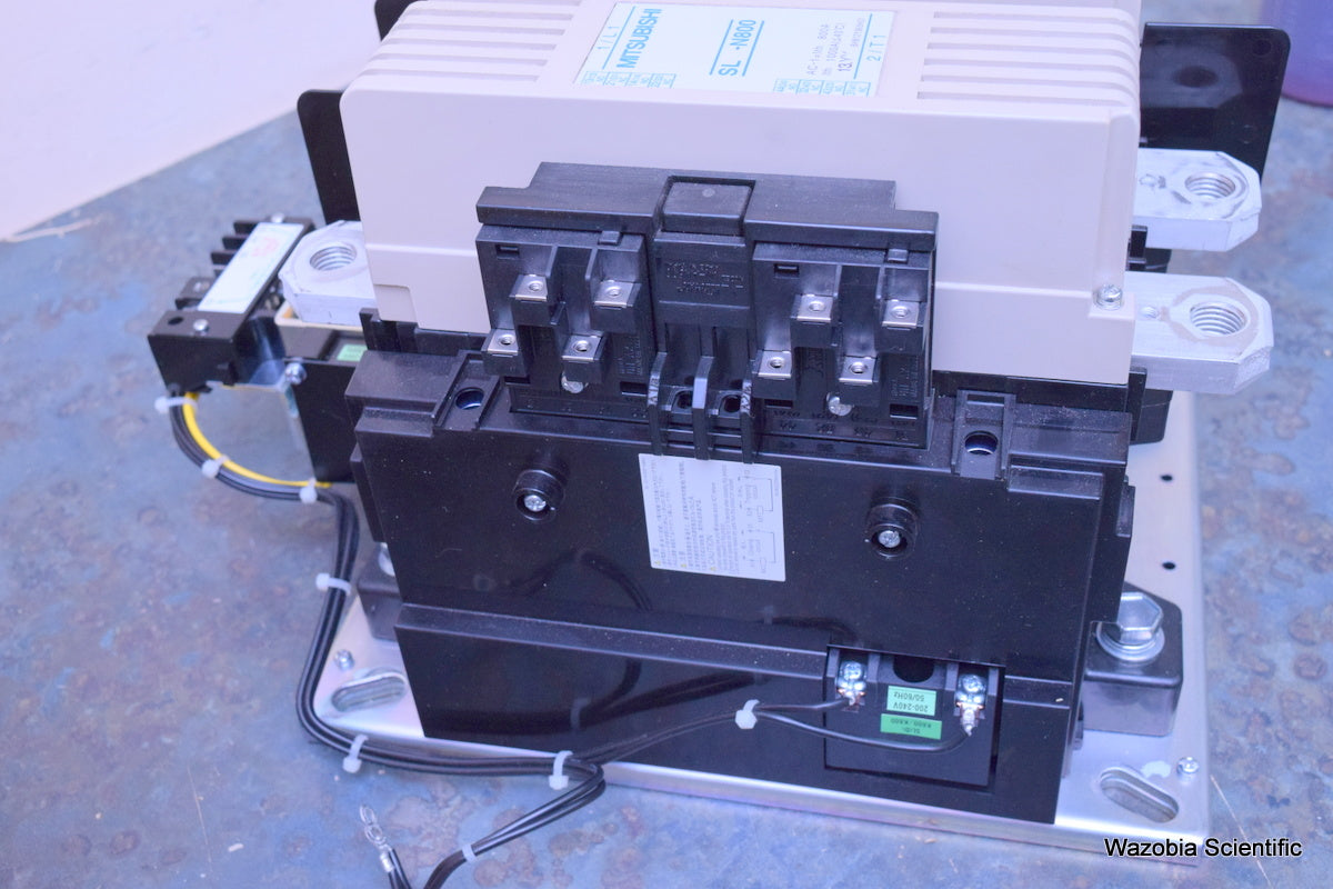 MITSUBISHI SL-N800 MAGNETIC CONTACTORS 3/L2 4/T2 5/L3 6/T3