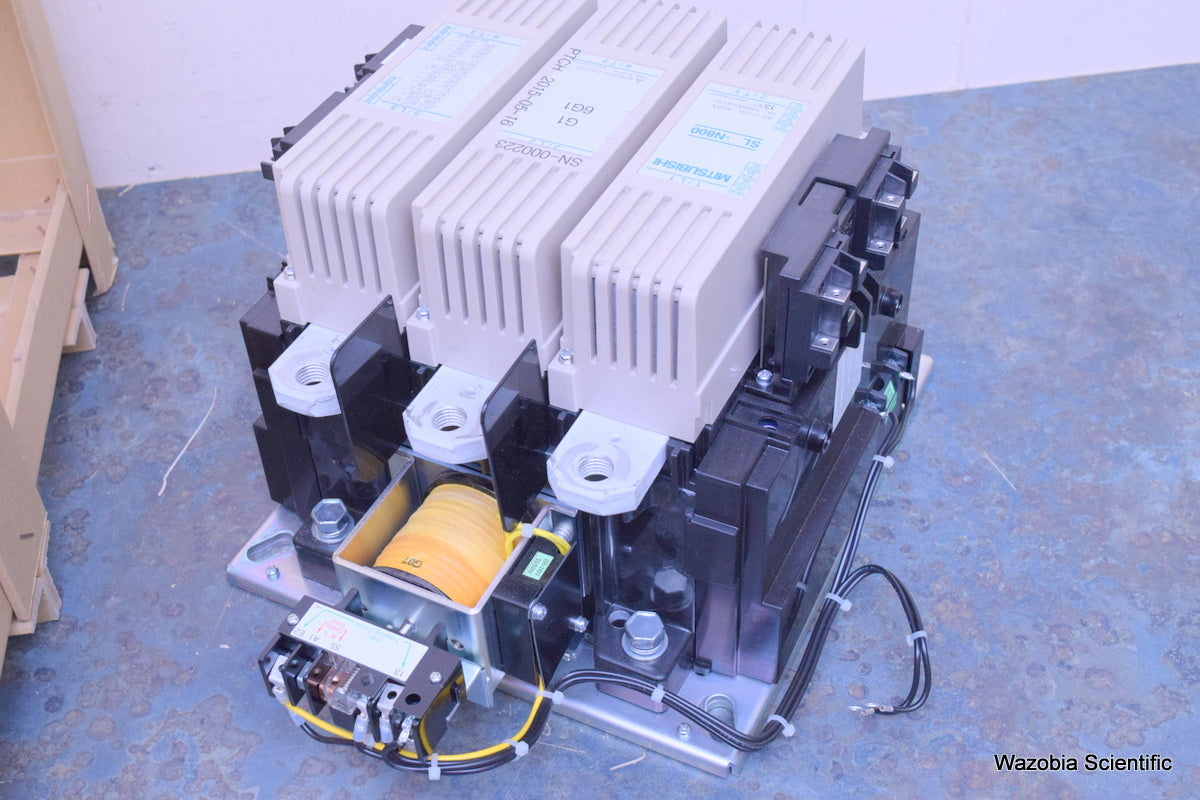 MITSUBISHI SL-N800 MAGNETIC CONTACTORS 3/L2 4/T2 5/L3 6/T3