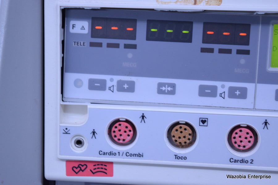 PHILIPS SERIES 50XM M1350-66517 FETAL MONITOR WITH CART