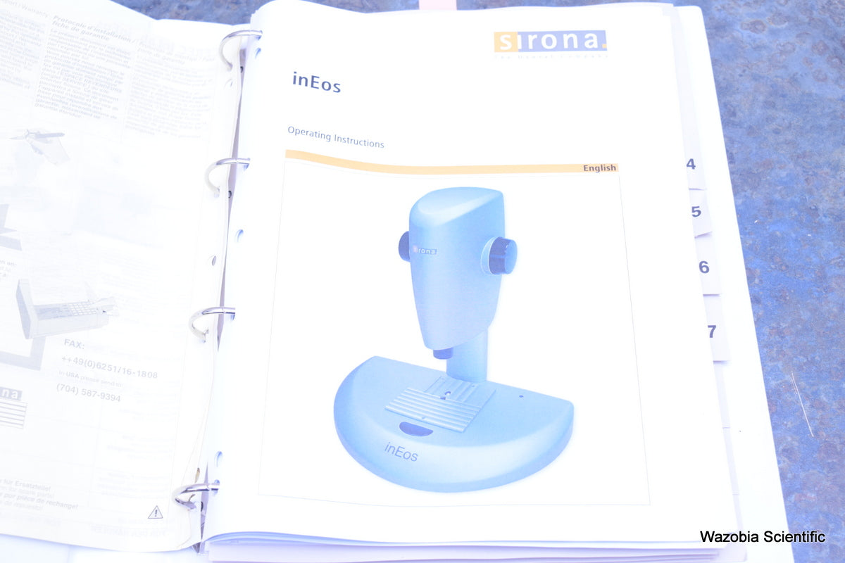 SIRONA DENTAL SYSTEMS  D 3446 D3446 SCANNER