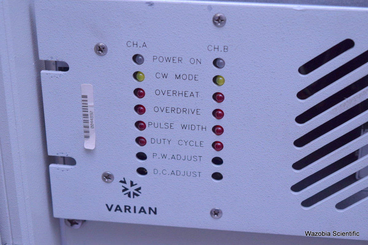 VARIAN UNITY INOVA NMR SPECTROMETER CONTROL CONSOLE L700  3900-11 AMPLIFIER