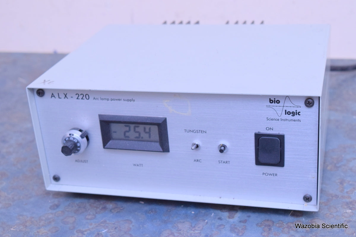 BIO-LOGIC SCIENCE INSTRUMENTS ALX-220 ARC LAMP POWER SUPPLY FOR STOPPED-FLOW