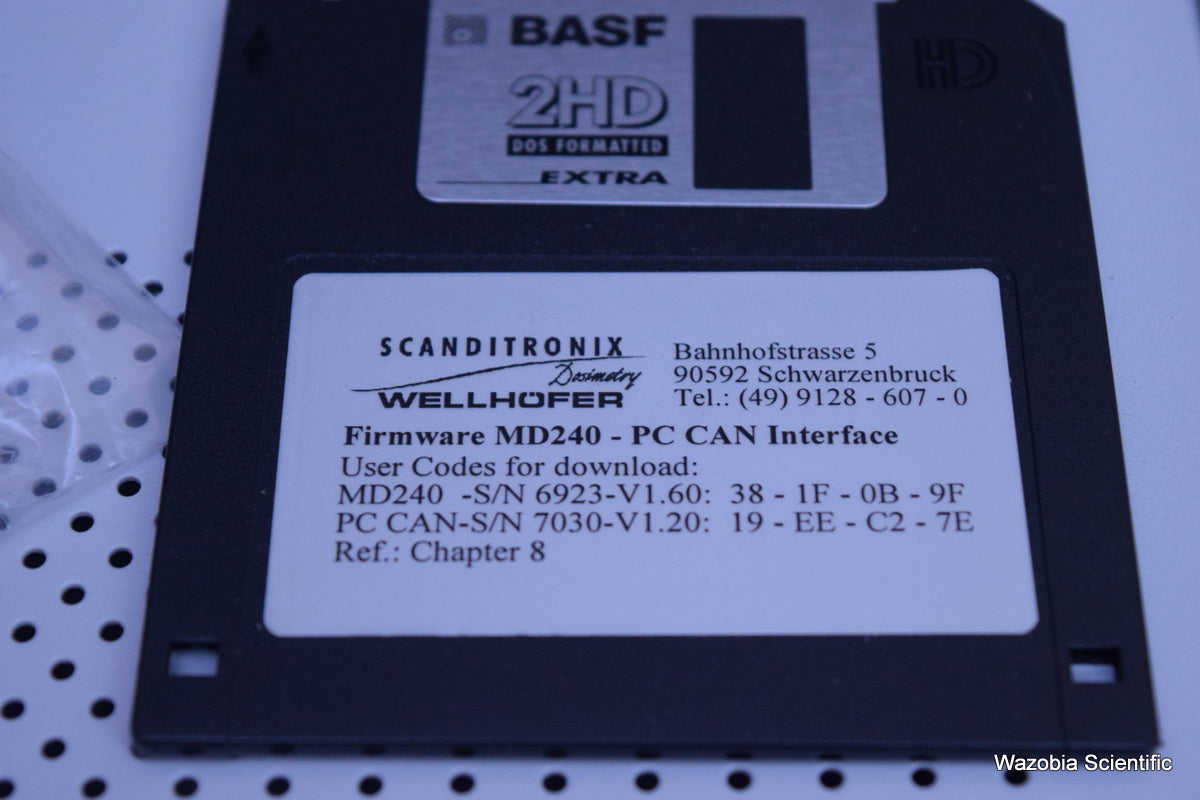 SCANDITRONIX WELLHOFER MD 240 MULTI CHANNEL DOSIMETER