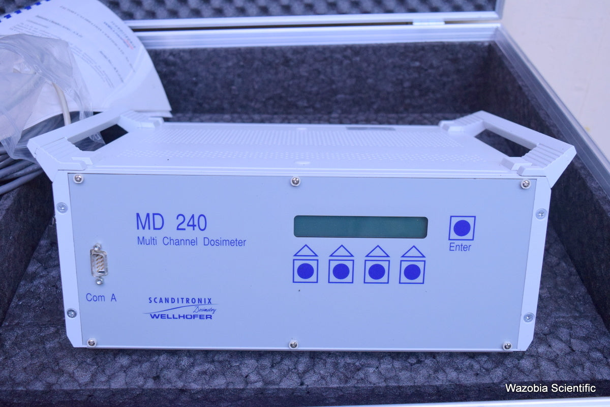 SCANDITRONIX WELLHOFER MD 240 MULTI CHANNEL DOSIMETER