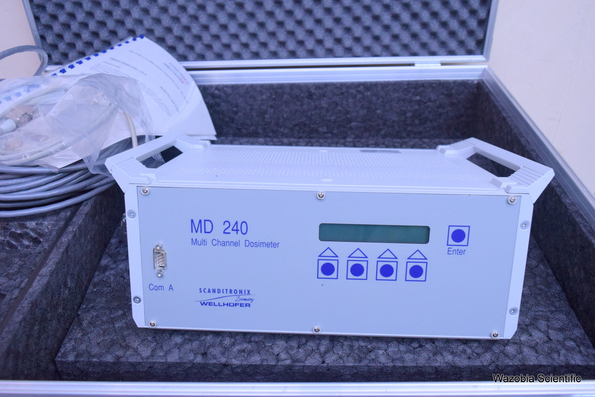 SCANDITRONIX WELLHOFER MD 240 MULTI CHANNEL DOSIMETER