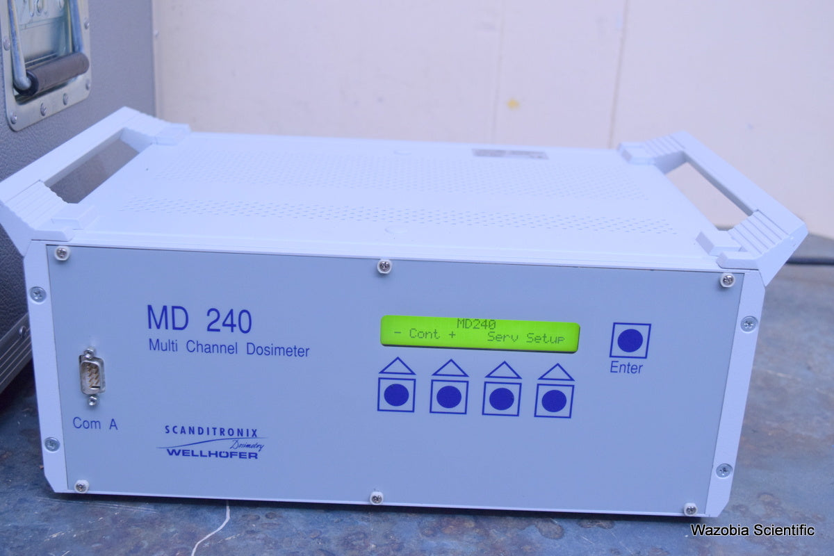SCANDITRONIX WELLHOFER MD 240 MULTI CHANNEL DOSIMETER