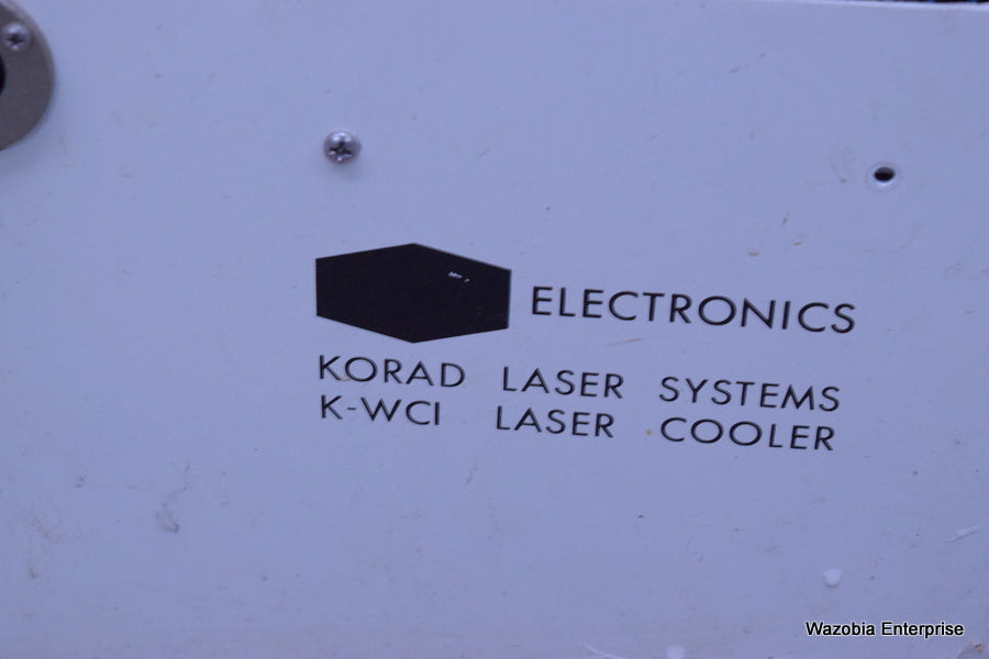 HADRON - KORAD LASER SYSTEMS K-WCI LASER COOLER MODEL 910116-901