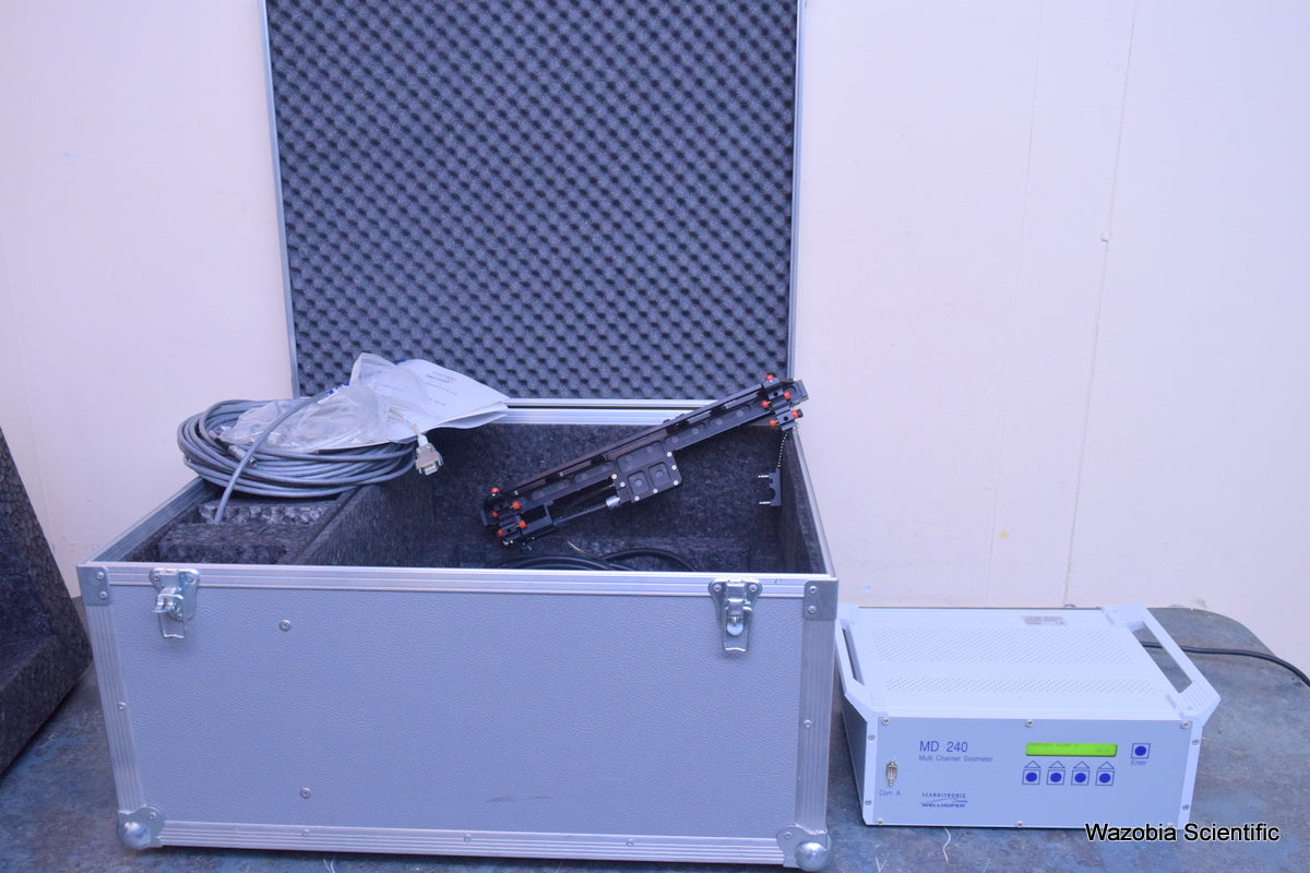 SCANDITRONIX WELLHOFER MD 240 MULTI CHANNEL DOSIMETER