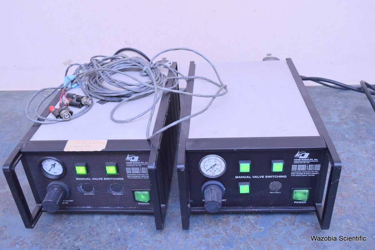 HANS RUDOLPH MANUAL VALVE SWITCHING CONTROLLER INFLATABLE BALLOON VALVE 8230