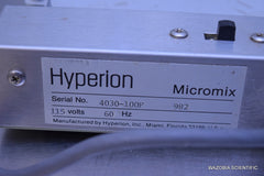 HYPERION MICROMIX 982 MICRO MIXER PLATE SHAKER FISHER SCIENTIFIC