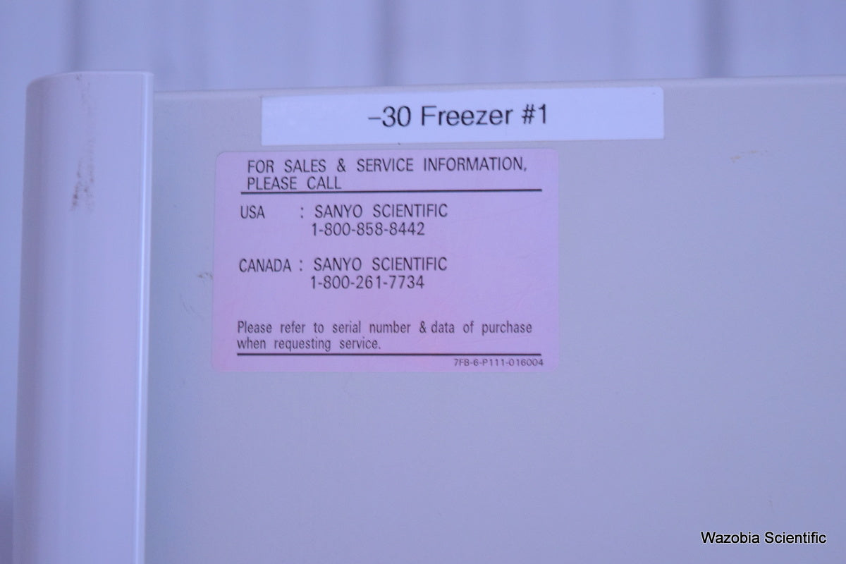 SANYO MEDICAL FREEZER MDF-U536