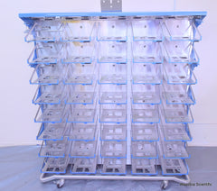 TECNIPLAST LAB RAT MICE  ROLLING MODULAR VENTILATED CAGING CAGE FEEDING SYSTEM