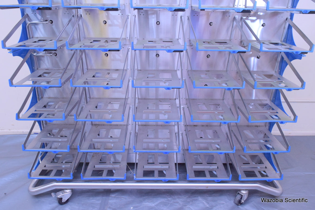 TECNIPLAST LAB RAT MICE  ROLLING MODULAR VENTILATED CAGING CAGE FEEDING SYSTEM