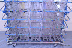 TECNIPLAST LAB RAT MICE  ROLLING MODULAR VENTILATED CAGING CAGE FEEDING SYSTEM