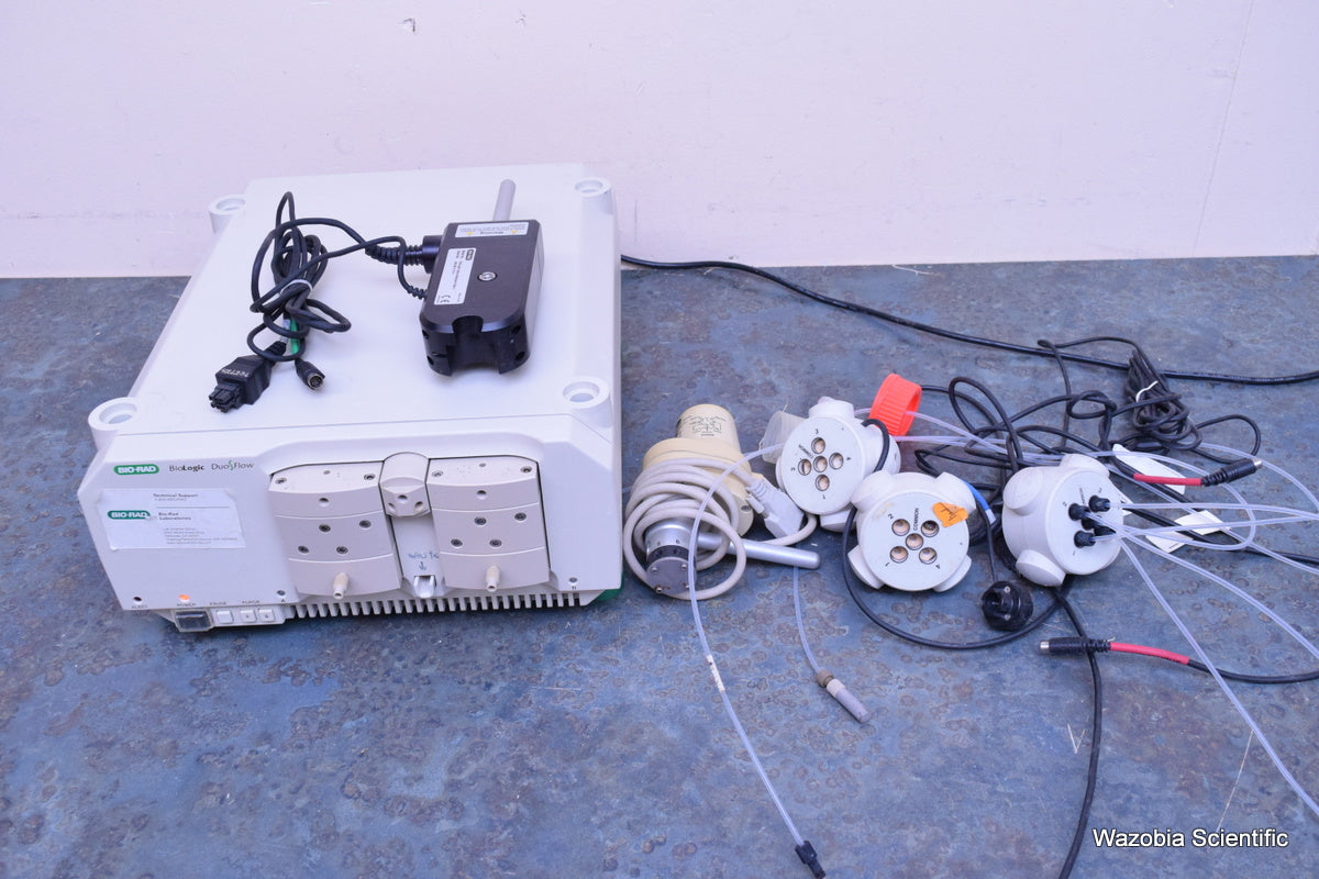BIO-RAD BIOLOGIC DUO FLOW CHROMATOGRAPHY WORKSTATION WITH OPTICS MODULE II OM-11