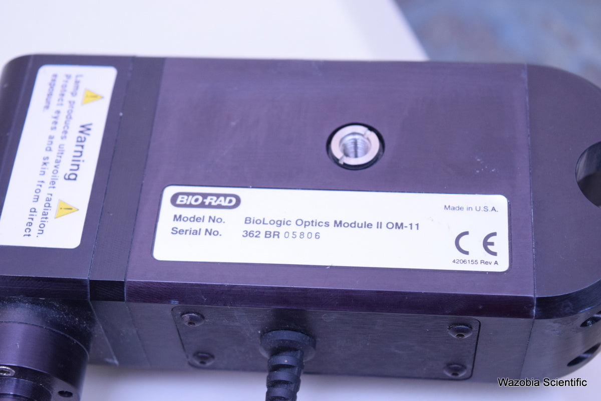 BIO-RAD BIOLOGIC DUO FLOW CHROMATOGRAPHY WORKSTATION WITH OPTICS MODULE II OM-11