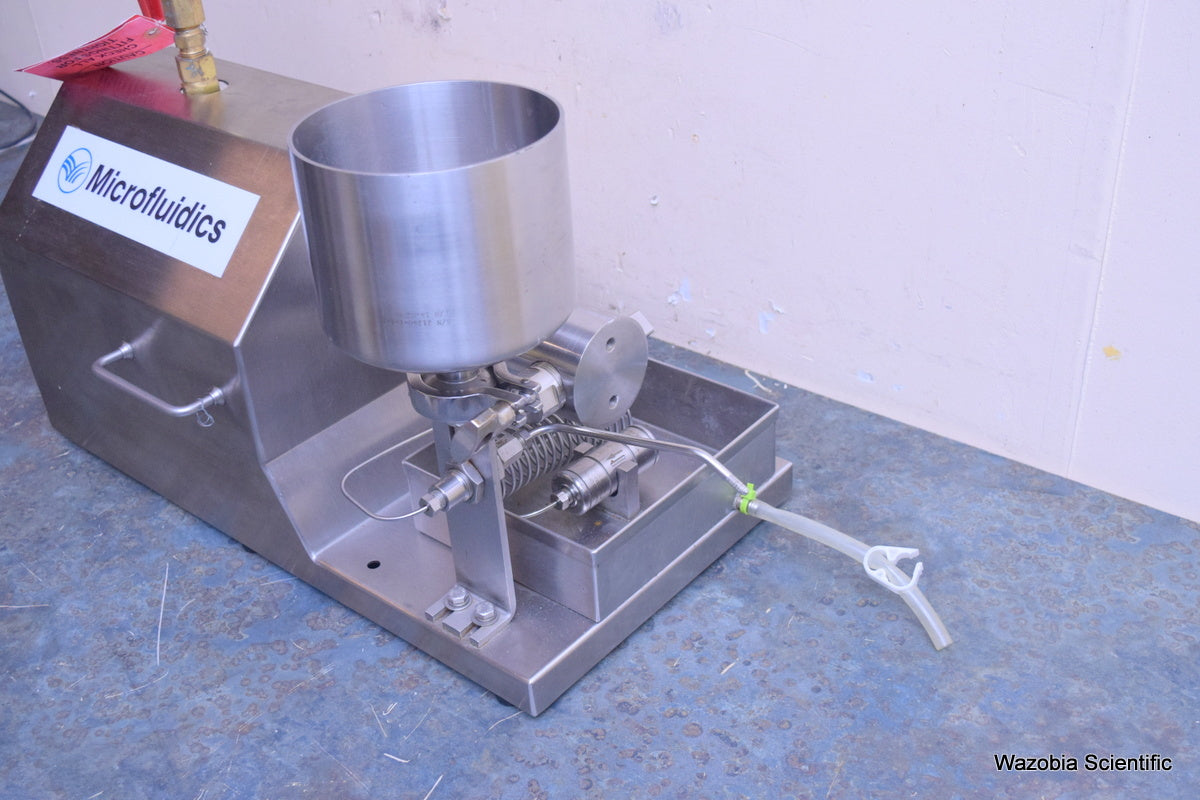 MICROFLUIDICS 110L MICROFLUIDIZER PROCESSOR  HOMOGENIZER CELL DISRUPTOR