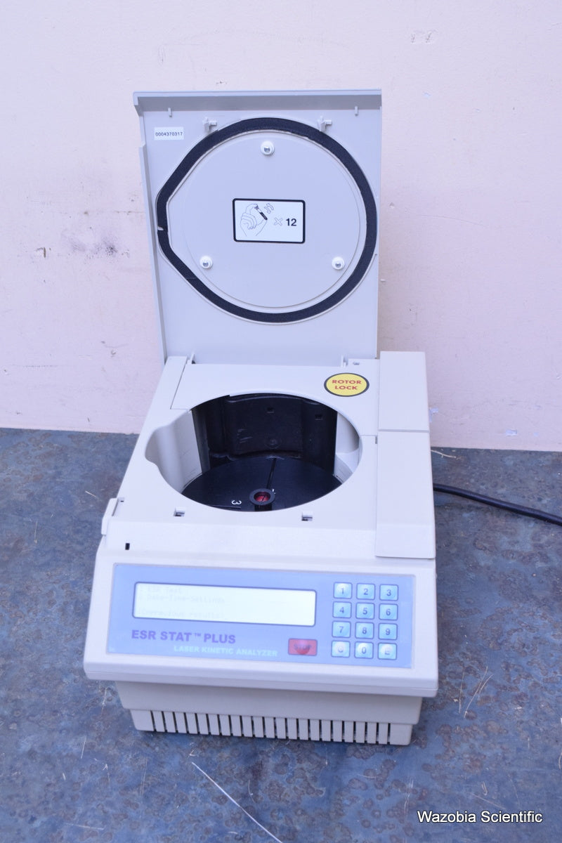 HEMA TECHNOLOGIES ESR STAT PLUS LASER KINETIC ANALYZER HT2001