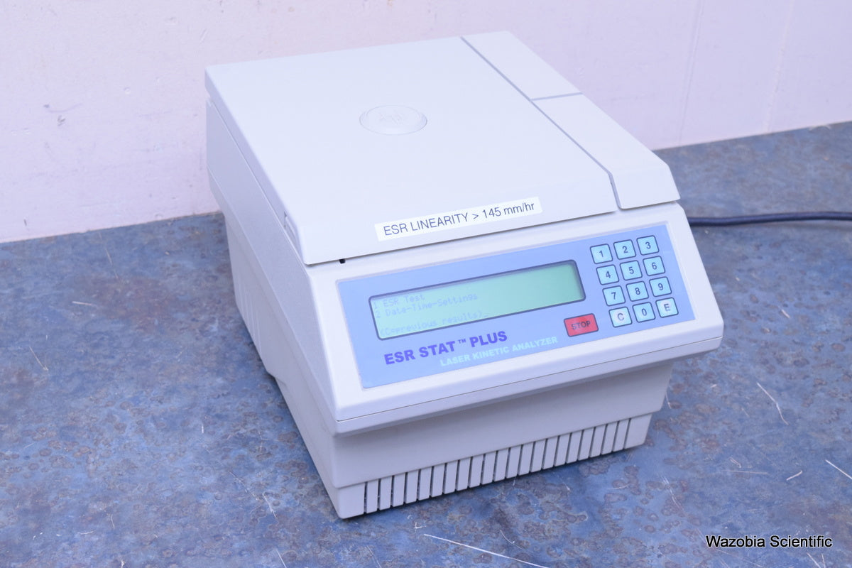 HEMA TECHNOLOGIES ESR STAT PLUS LASER KINETIC ANALYZER HT2001