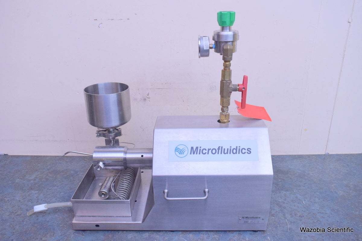 MICROFLUIDICS 110L MICROFLUIDIZER PROCESSOR  HOMOGENIZER CELL DISRUPTOR
