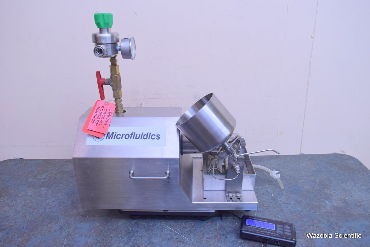 MICROFLUIDICS 110L MICROFLUIDIZER PROCESSOR  HOMOGENIZER CELL DISRUPTOR