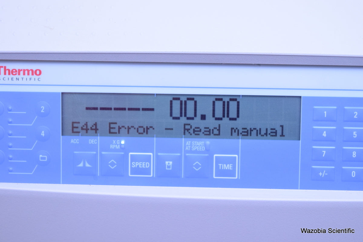 THERMO SCIENTIFIC HERAEUS MULTIFUGE X1  CENTRIFUGE 75004211 75003629 ROTOR