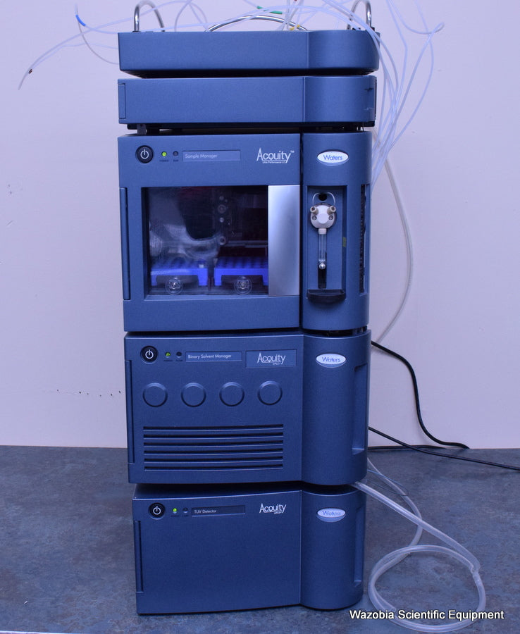 WATERS ACQUITY UPLC ULTRA PERFORMANCE LC TUV DETECTOR SAMPLE BINARY SOLVENT MANA